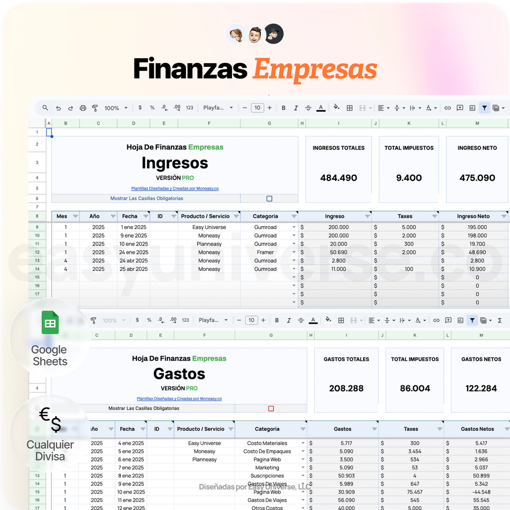 Finanzas Empresas Kit