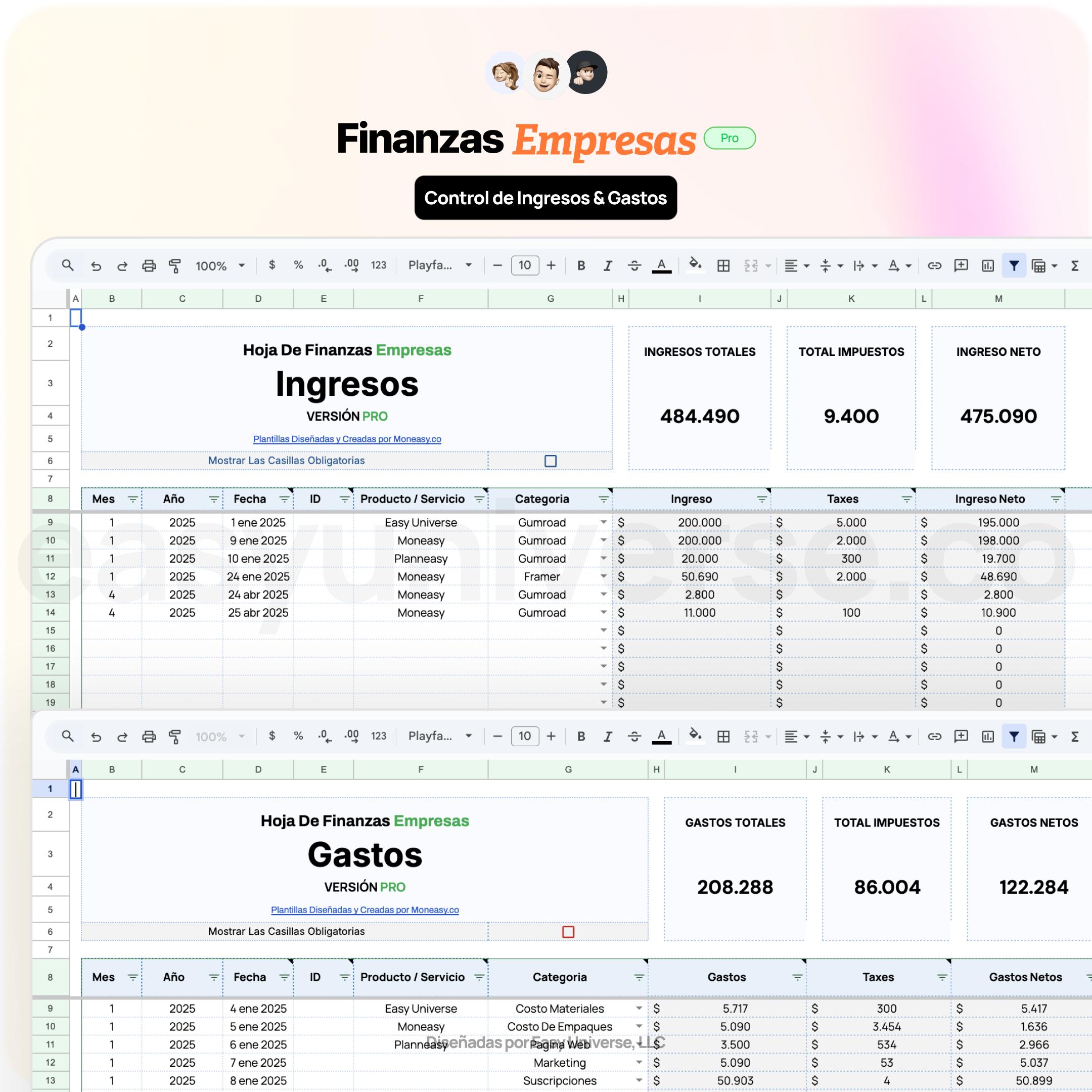 Finanzas Empresas Kit