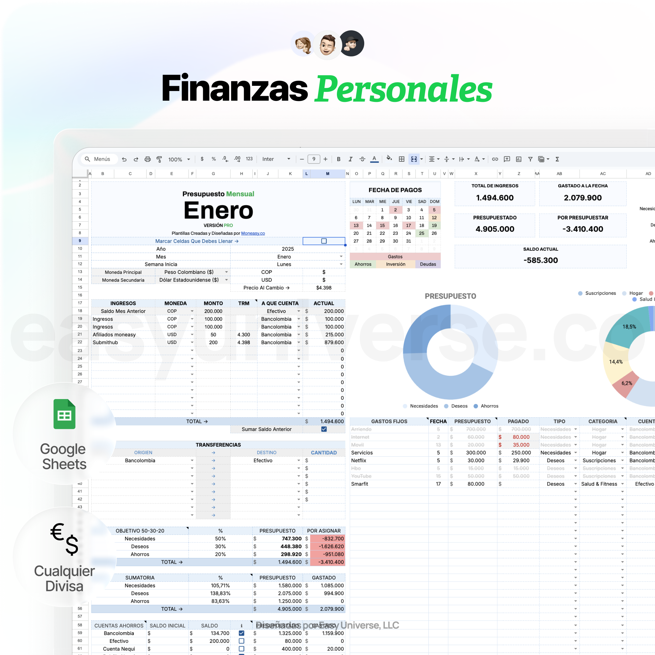 Finanzas Personales Kit