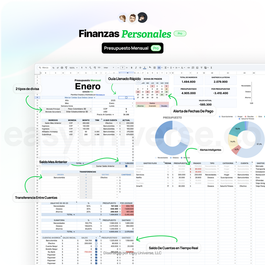 Finanzas Personales Kit