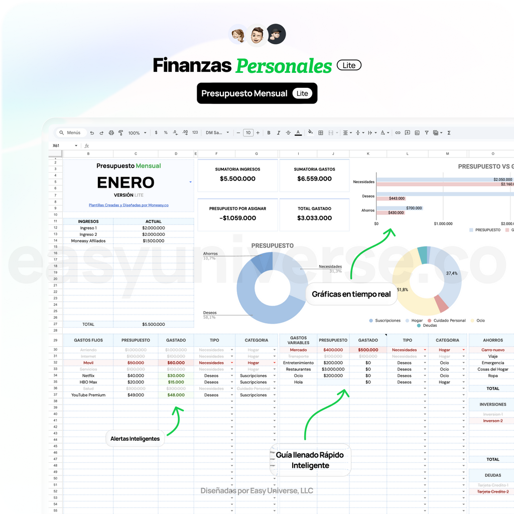 Finanzas Personales Kit